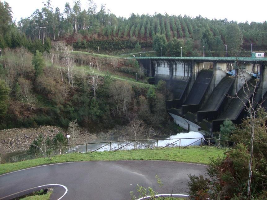 Caldas de Reis HPP dam, Spain