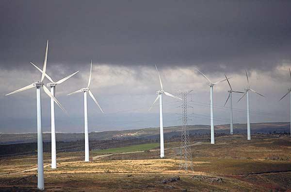 Masgalán wind farm, Silleda Spain